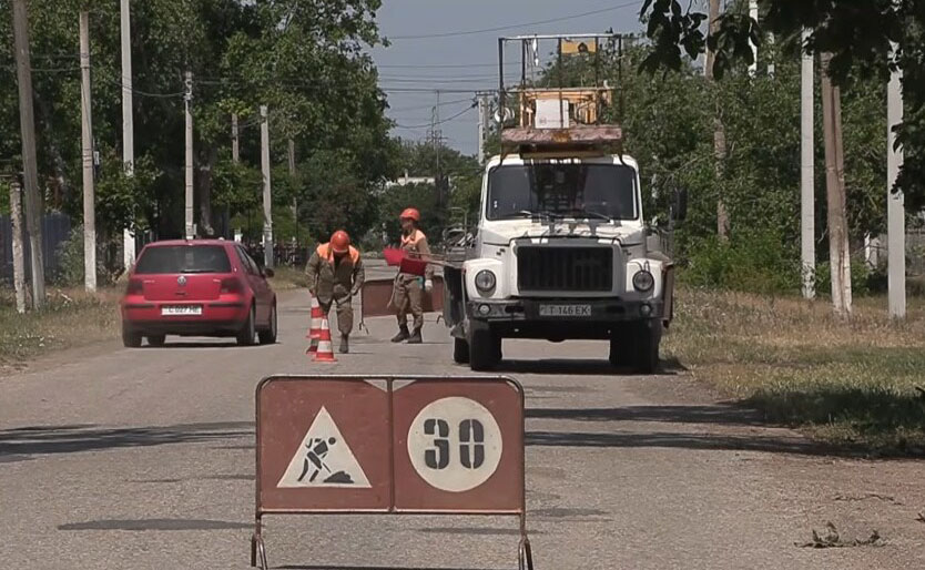 Ремонт электросетей в с.Коротное. Июнь 2025 год. копия